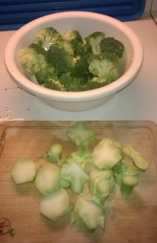 Rozpracovaná brokolice