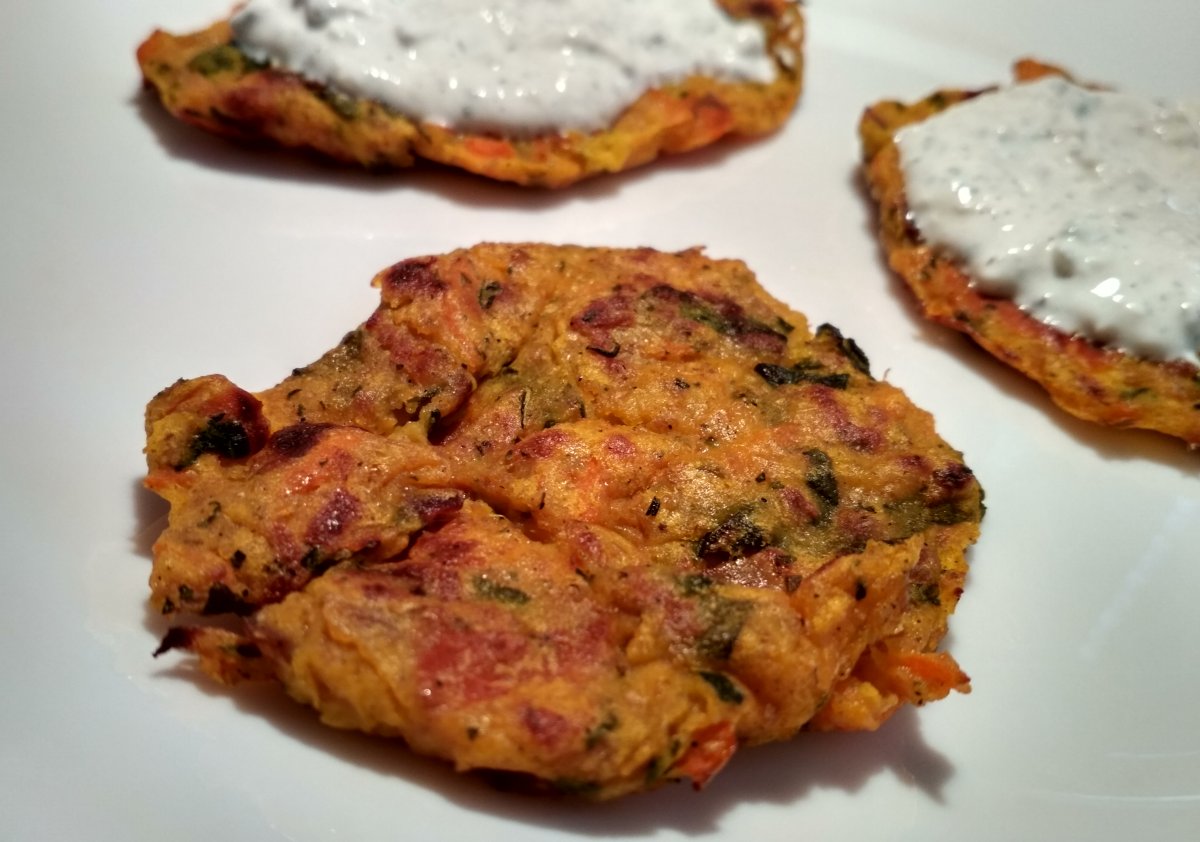 Dýňové placičky - detail