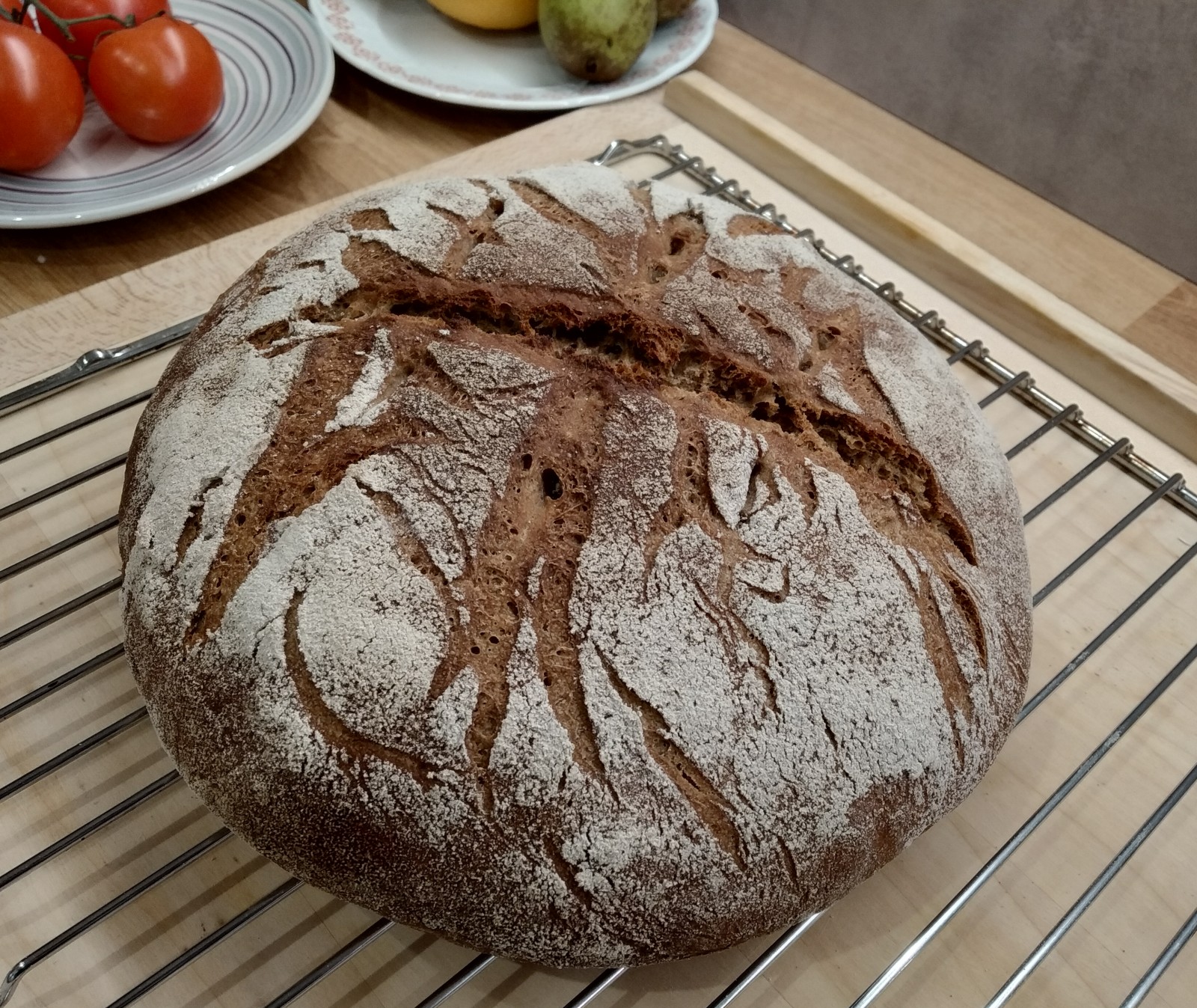 Pšenično-žitný chléb