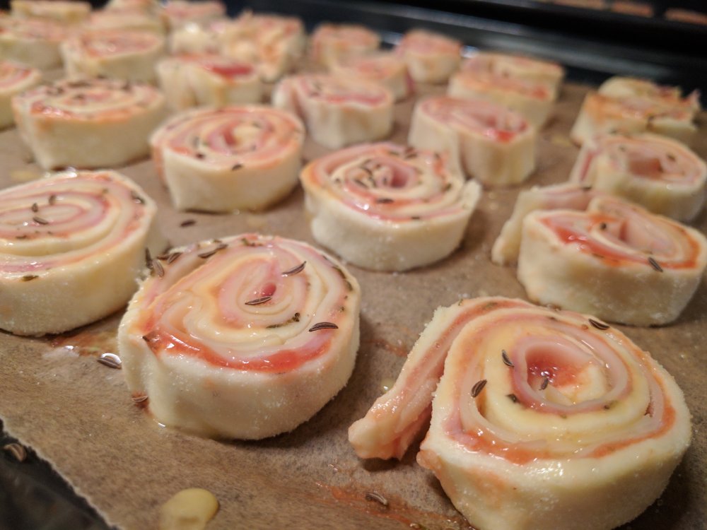 Šneci před pečením - detail