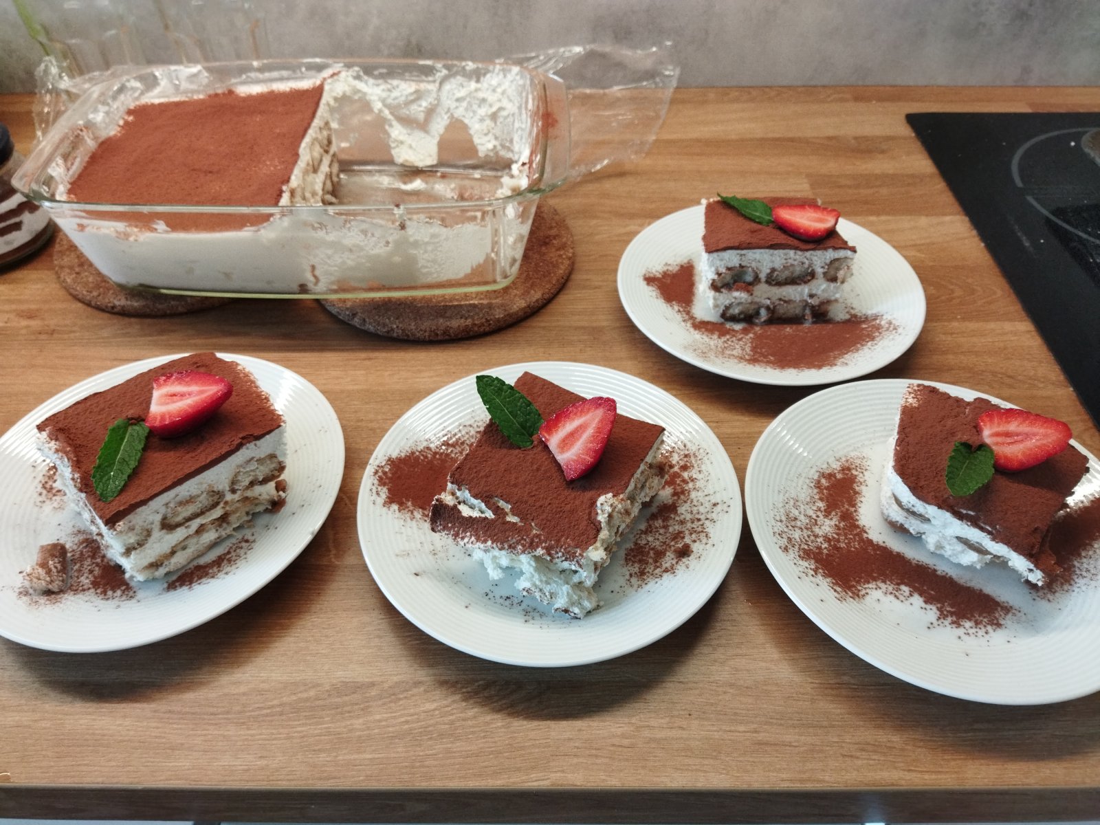 Tiramisu - více porcí